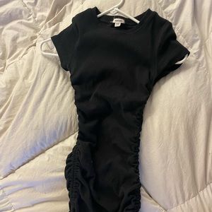 Garage Black Dress with ties